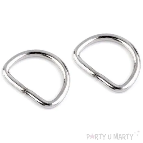 polkolka classic niklowane 19x27 mm 2 szt