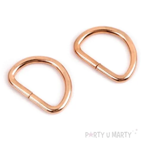 polkolka classic niklowane zloty 19x27 mm 2 szt