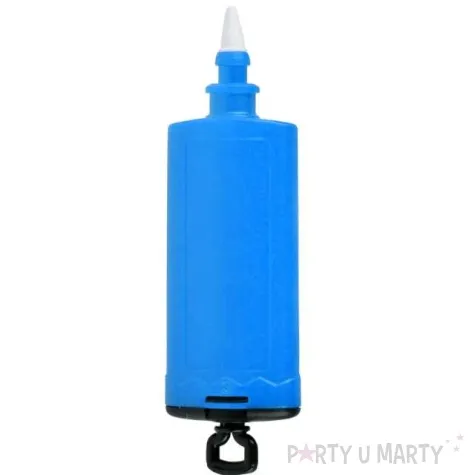 pompka reczna do balonow classic niebieska arpex 16 cm