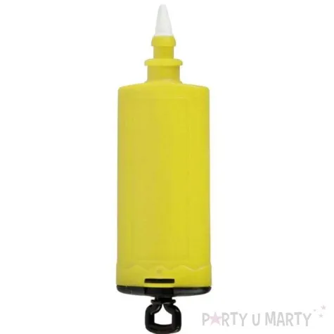 pompka reczna do balonow classic zolta arpex 16 cm