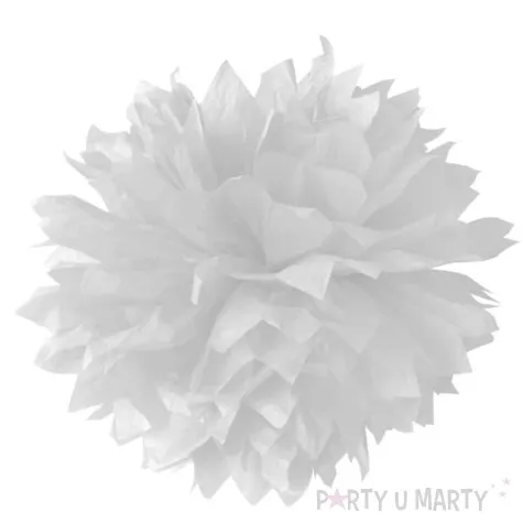 pompon bibulowy classic bialy arpex 42 5 cm