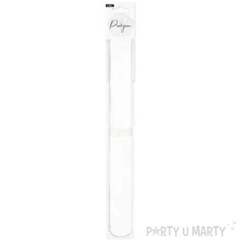 pompon bibulowy classic bialy partypal 35 cm
