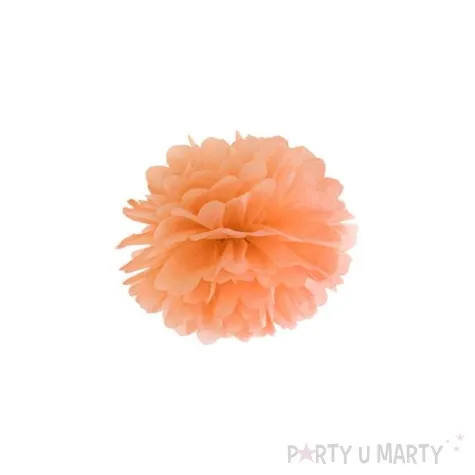 pompon bibulowy classic pomaranczowy 25 cm