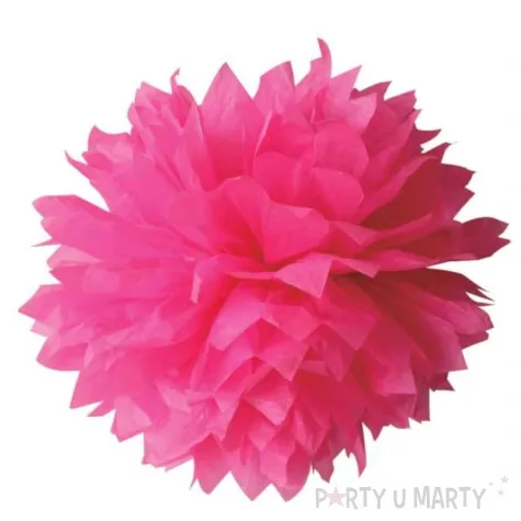 pompon bibulowy classic rozowy arpex 42 5 cm