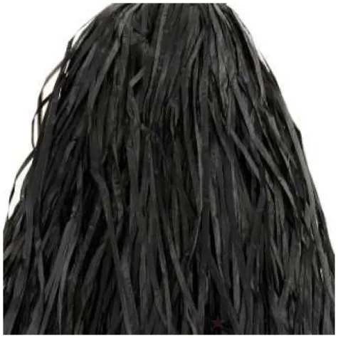 pompon czirliderka czarny godan