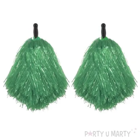 pompon czirliderka zielony partytino 30 cm 2 szt