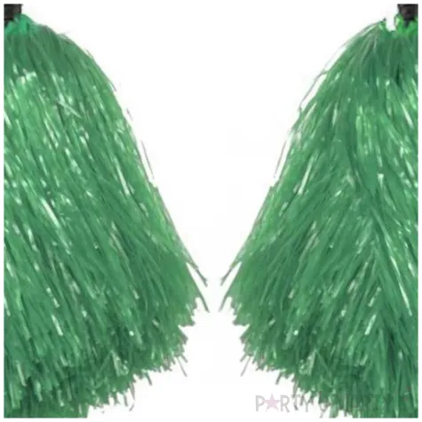 pompon czirliderka zielony partytino 30 cm 2 szt