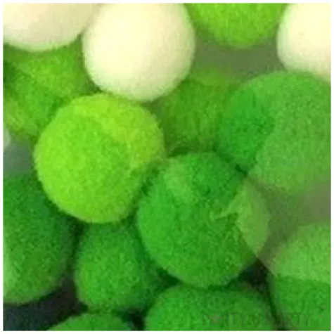 pompony pluszowe classic lesny mix astra 20 mm