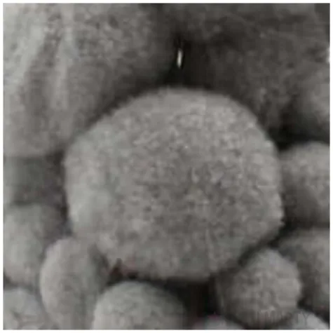 pompony pluszowe classic szare aliga 15 50 mm 80 szt