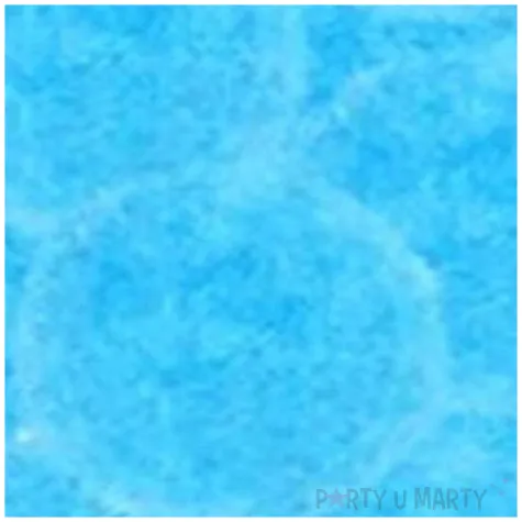 pompony pluszowe poliestrowe blekitne titanum 25 mm 30 szt