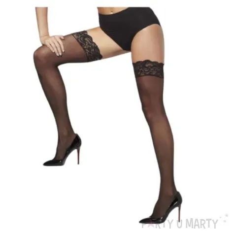 ponczochy gladkie czarne smiffys rozm uniw