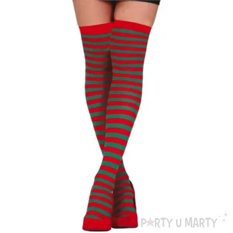 ponczochy party pasy elf mix guirca rozm uniw