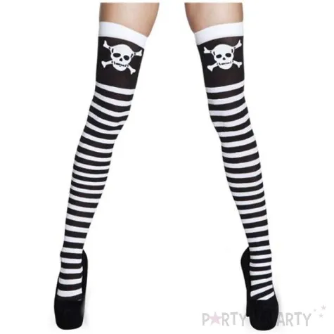 ponczochy party pasy piratki mix boland