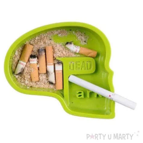 popielniczka park sztywnych zielona