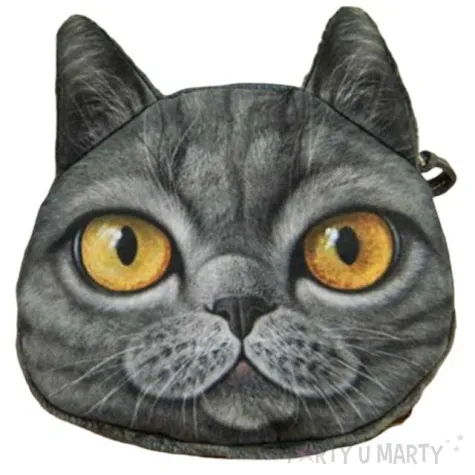 portfel kot 3d z zoltymi oczami gadgetmaster