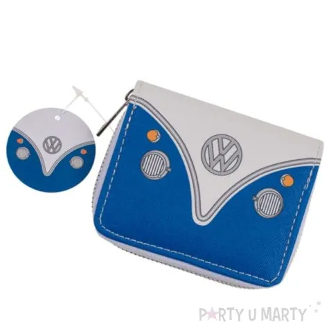 portfel vwt1 bus bialo niebieski ootb