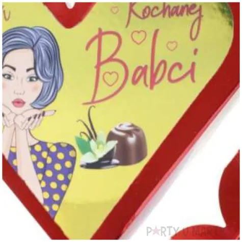 pralinki serce pralinki babci giftmania