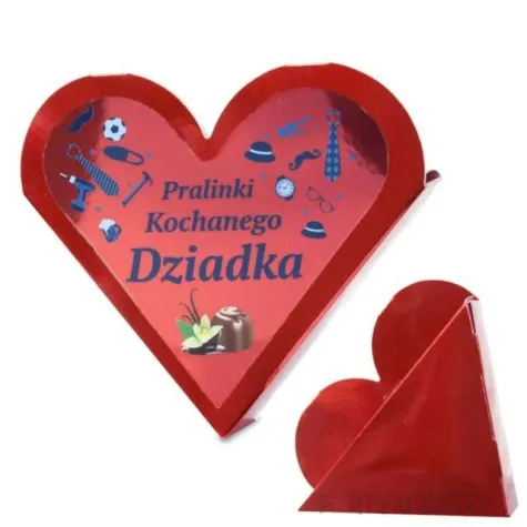 pralinki serce pralinki dziadka giftmania