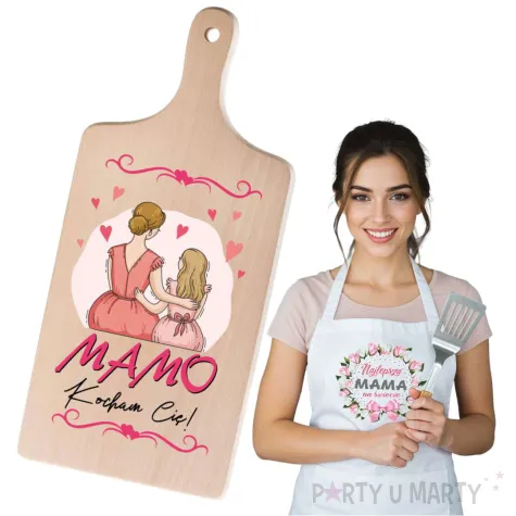 prezent deska drukowana na dzien matki mamo kocham cie