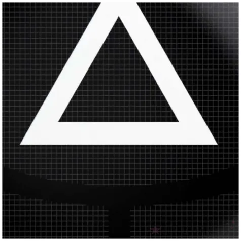 prezent dla fana squid game otwieracz do butelek kapsli maska straznika trojkat magnes