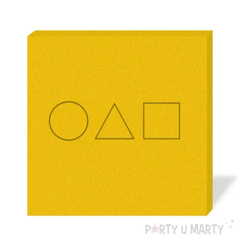 prezent dla fana squid game otwieracz do butelek kapsli maska straznika trojkat magnes