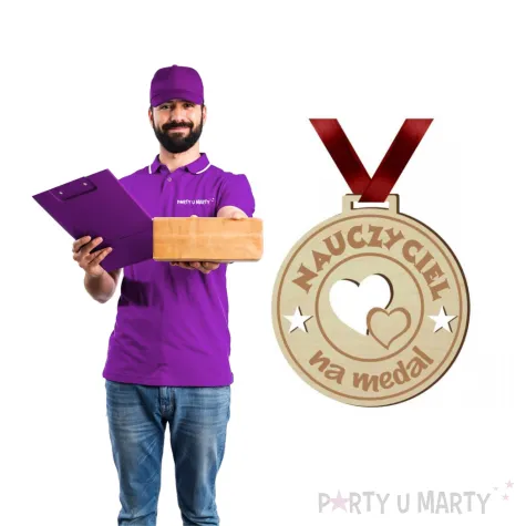 prezent dla nauczyciela na dzien edukacji drewniany medal nauczyciel na medal pamiatka1 7 2 cm