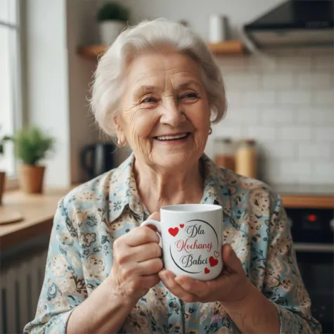 prezent na dzien babci kubek dla kochanej babci 290 ml