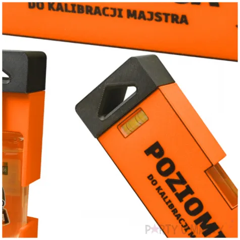 prezent na dzien chlopaka urodziny dzien budowlanca alko poziomica pomaranczowa