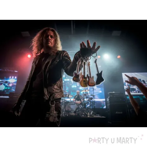 prezent na dzien chlopaka urodziny muzyka brelok do kluczy gitara elektryczna les paul