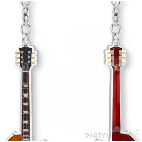 prezent na dzien chlopaka urodziny muzyka brelok do kluczy gitara elektryczna les paul