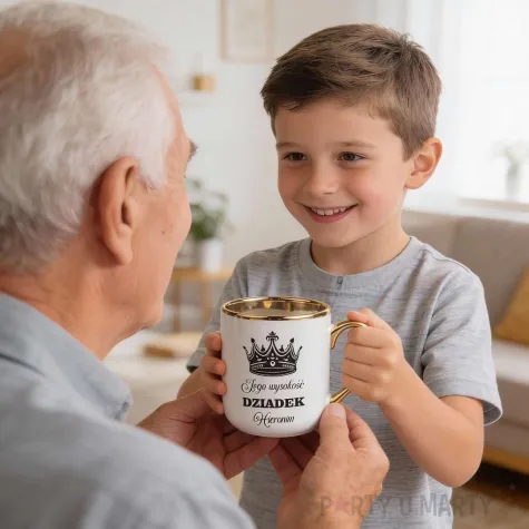 prezent na dzien dziadka urodziny kubek jego wysokosc dziadek personalizacja twoje imie
