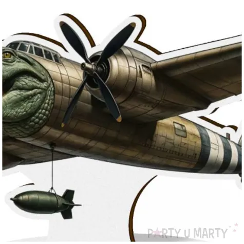 prezent na dzien dziecka urodziny drewniana figurka italian brainrot bombardiro crocodilo