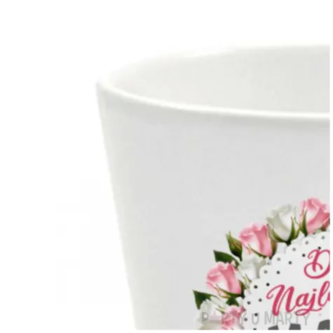 prezent na dzien matki 26 maja urodziny ceramiczna doniczka dla najlepszej mamy 10 cm