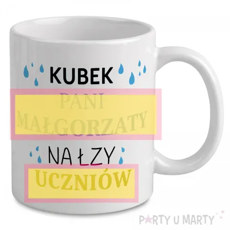 prezent na dzien nauczyciela edukacji kubek z imieniem na lzy uczniow dla dziekana rektora
