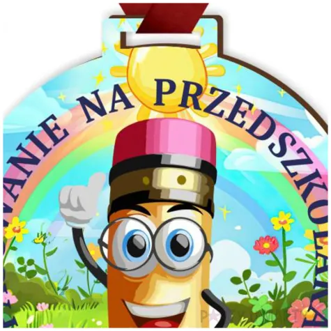 prezent na rozpoczecie roku medal pasowanie na przedszkolaka 2025 26 upominek pamiatka