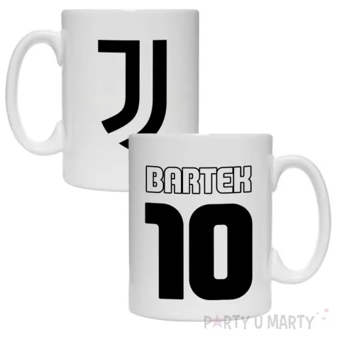prezent na urodziny dla kibica pilkarza kubek pilka nozna juventus fc personalizacja