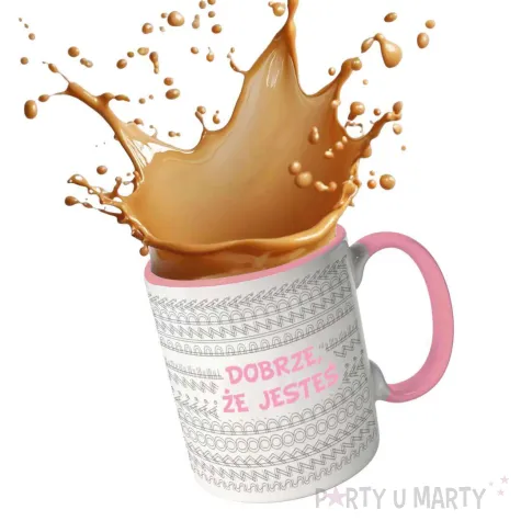 prezent na urodziny kubek z zabawnym napisem dobrze ze jestes szkoda ze pizda 330 ml