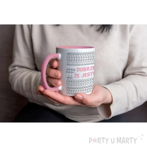 prezent na urodziny kubek z zabawnym napisem dobrze ze jestes szkoda ze pizda 330 ml