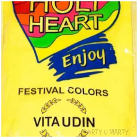 proszek holi heart zolty godan 120 g