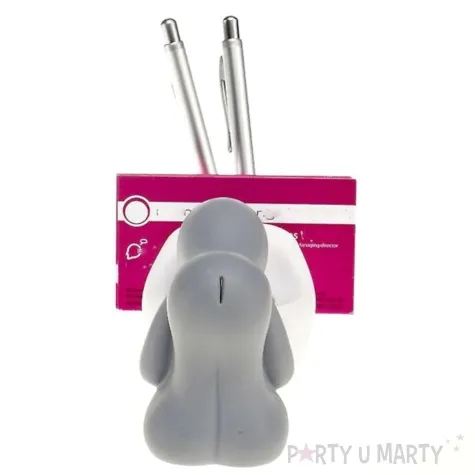 przybornik biurkowy po imprezie szary kemis