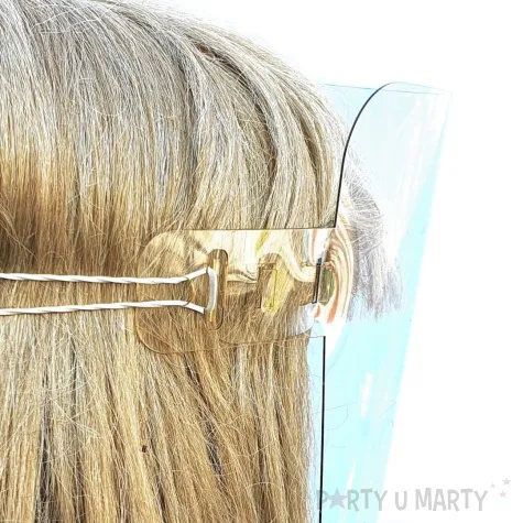 przylbica naglowna classic transparentna