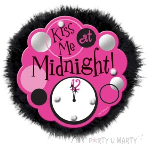 przypinka kiss me at midnight 1 szt