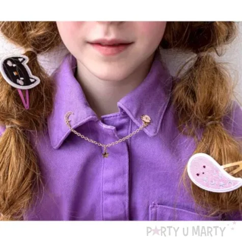 przypinka krysztalowa kula halloween partydeco