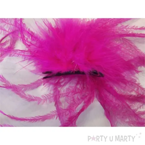 przypinka piorka rozowa godan 10 szt