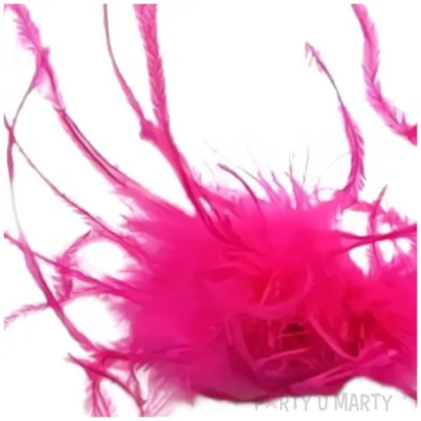 przypinka piorka rozowa godan 10 szt