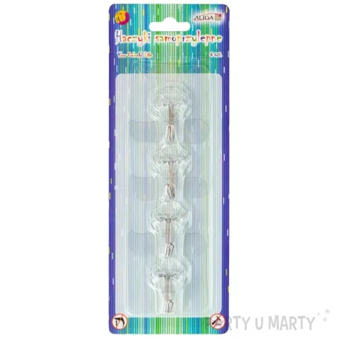 przyssawki koniczyny z haczykiem aliga 6 cm 4 szt