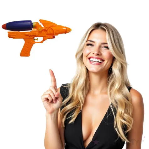 psikawka galaktyczny pistolet xl pomaranczowy arpex 26 5cm