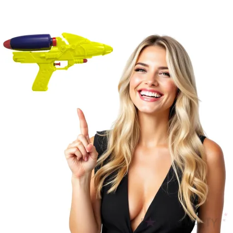 psikawka galaktyczny pistolet xl zolty arpex 26 5cm