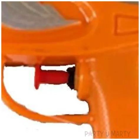 psikawka kosmiczny pistolet pomaranczowy arpex