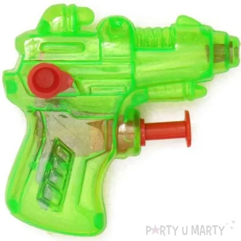 psikawka mini pistolet zielony transparent arpex 6 5 cm